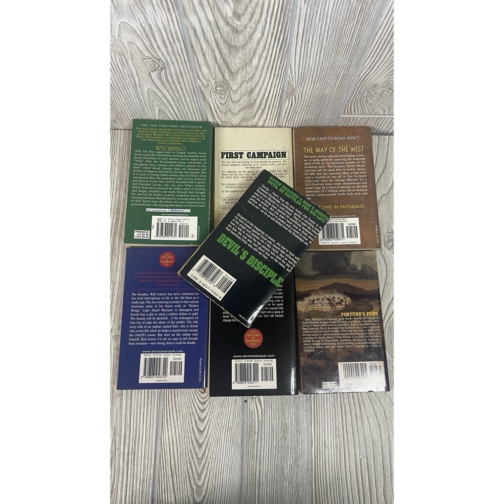 Vintage Western Paperback Book Lot 7 Luke Short Dana Fuller Ross Walt Coburn - Picture 3 of 14
